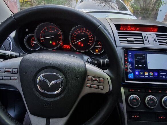 2008 Mazda 6 II (GH), пурпурный, 820000 рублей - вид 6
