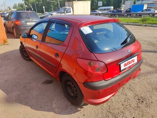 2007 Peugeot 206, красный, 295000 рублей, вид 5