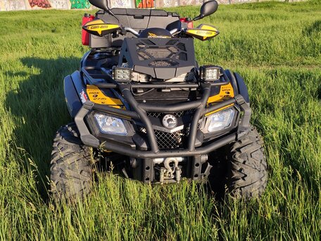 2012 BRP Can-Am Outlander X MR 850, чёрный, 950000 рублей, вид 3