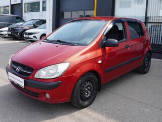 2009 Hyundai Getz I Рестайлинг, красный, 400000 рублей, вид 1