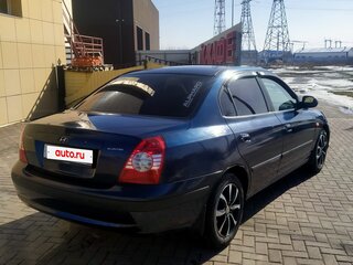 2008 Hyundai Elantra ТагАЗ III (XD2) Рестайлинг, синий, 400000 рублей, вид 4