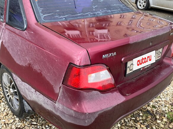 2008 Daewoo Nexia I Рестайлинг, красный, 150000 рублей - вид 5