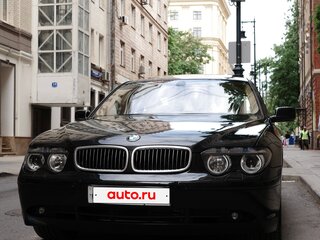 2004 BMW 7 серии 730i IV (E65/E66), чёрный, 879000 рублей, вид 3
