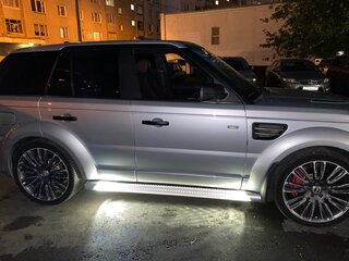 2007 Land Rover Range Rover Sport Supercharged I, серебристый, 1750000 рублей, вид 4