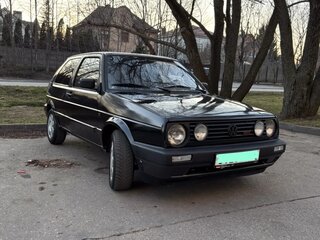 1990 Volkswagen Golf II, чёрный, 185000 рублей, вид 3