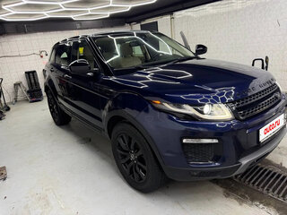 2018 Land Rover Range Rover Evoque I Рестайлинг, синий, 3100000 рублей, вид 4