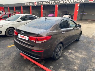 2016 Kia Rio III Рестайлинг, коричневый, 1020000 рублей, вид 4