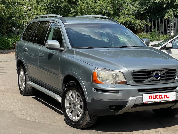 2007 Volvo XC90 5 Geartronic I Рестайлинг, серебристый, 1300000 рублей - вид 1