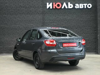 2020 Lada (ВАЗ) Granta I Рестайлинг, серый, 530000 рублей, вид 4
