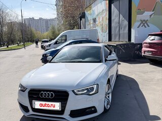 2015 Audi A5 I (8T) Рестайлинг, белый, 2550000 рублей, вид 2