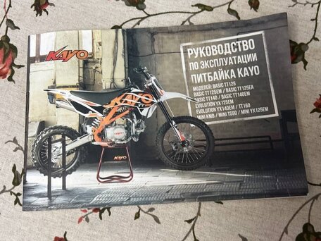 2022 Kayo Basic TT140EM, белый, 65000 рублей, вид 2