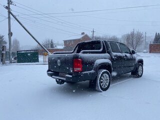 2012 Volkswagen Amarok Double Cab full-time I, чёрный, 1900000 рублей, вид 4