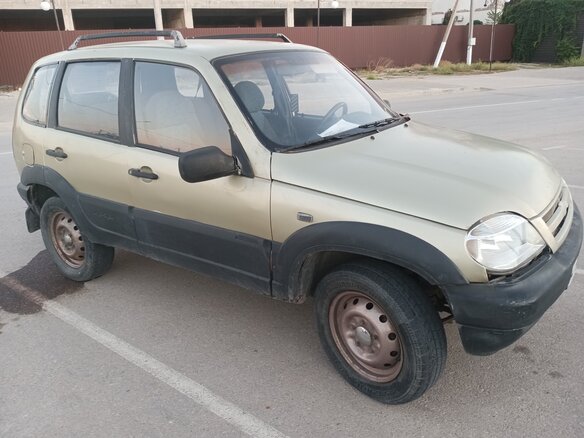 2002 Chevrolet Niva I, серебристый, 230000 рублей - вид 1