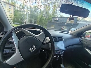 2012 Hyundai Solaris I, бежевый, 550000 рублей, вид 5