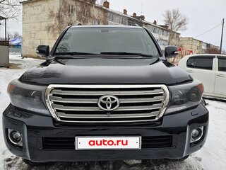 2012 Toyota Land Cruiser 200 Series Рестайлинг 1, чёрный, 3800000 рублей, вид 1