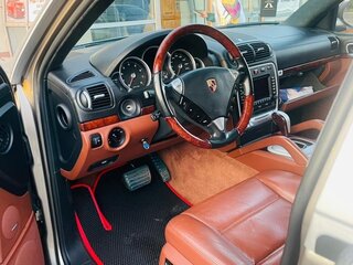 2008 Porsche Cayenne Turbo I Рестайлинг (957), бежевый, 1500000 рублей, вид 5
