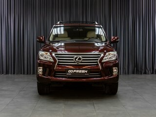 2014 Lexus LX 570 III Рестайлинг, красный, 4199000 рублей, вид 3
