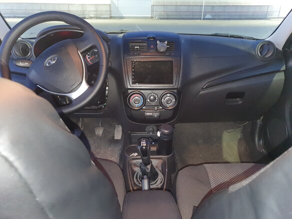 2014 Lada (ВАЗ) Kalina II, серый, 330000 рублей - вид 6