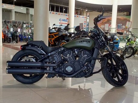 2022 Indian Scout, зелёный, 1040000 рублей, вид 5