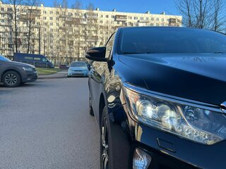 2017 Toyota Camry VII (XV50) Рестайлинг 2, чёрный, 1790000 рублей, вид 4