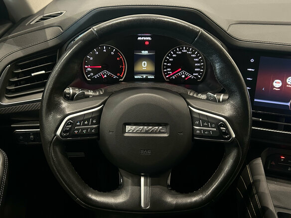 2020 Haval F7x I, синий - вид 17