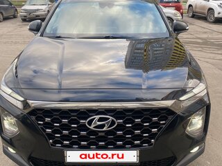 2019 Hyundai Santa Fe IV, чёрный, 2500000 рублей, вид 1