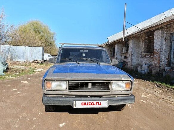 2007 Lada (ВАЗ) 2104, синий - вид 6