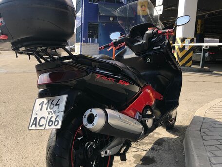 2005 Yamaha TMAX, чёрный, 400000 рублей, вид 4