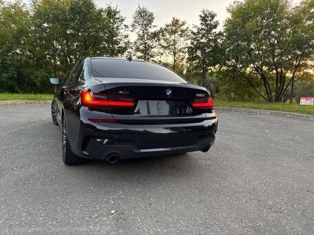 2019 BMW 3 серии 320i xDrive VII (G2x), чёрный, вид 5
