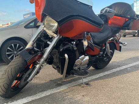 2000 Honda VT 750, оранжевый, 550000 рублей, вид 3