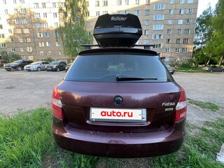2011 Skoda Fabia II Рестайлинг, пурпурный, 430000 рублей, вид 3