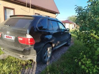 2002 BMW X5 3.0i I (E53), чёрный, 900000 рублей, вид 2