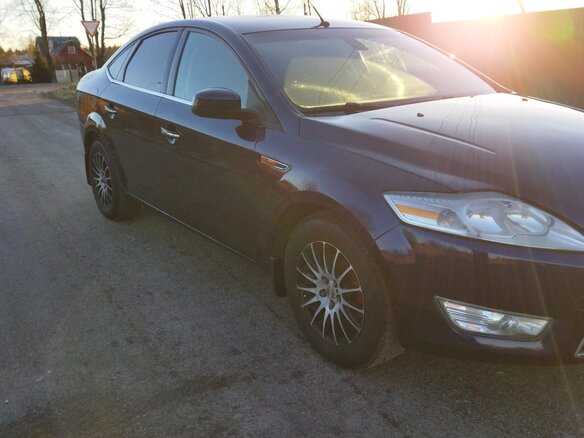 2008 Ford Mondeo IV, синий, 600000 рублей - вид 2