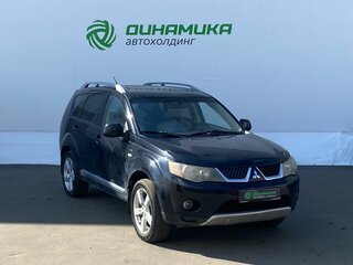 2008 Mitsubishi Outlander II, чёрный, 640000 рублей, вид 3