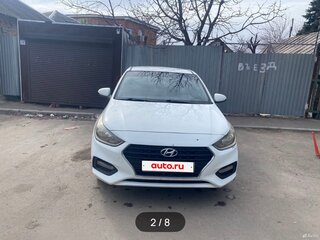 2018 Hyundai Solaris II, белый, 1000000 рублей, вид 1