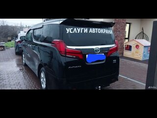 2018 Toyota Alphard III Рестайлинг, чёрный, 3500000 рублей, вид 5