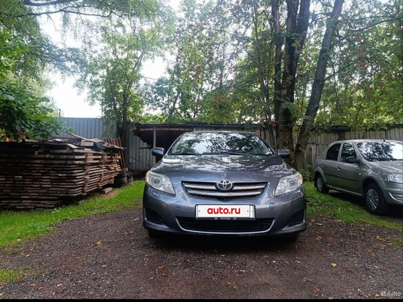 2007 Toyota Corolla X (E140, E150), серый, 520000 рублей - вид 7
