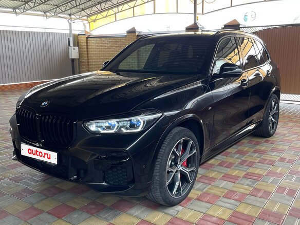 2021 BMW X5 30d IV (G05/G18), чёрный, 8200000 рублей