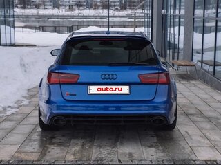 2015 Audi RS 6 III (C7) Рестайлинг, синий, 6600000 рублей, вид 3