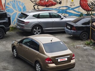 2008 Nissan Tiida I, бежевый, 600000 рублей, вид 2
