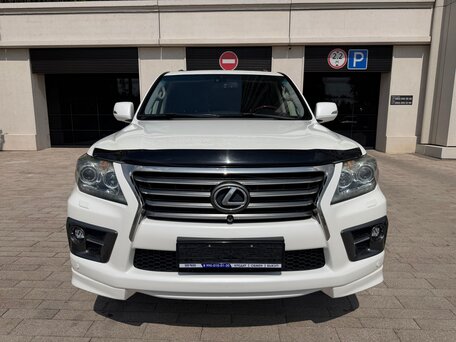 2013 Lexus LX 570 III Рестайлинг, белый, 4300000 рублей, вид 1
