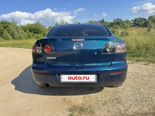 2007 Mazda 3 I (BK) Рестайлинг, синий, 450000 рублей, вид 4
