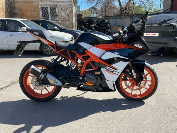2018 KTM RC 390, чёрный, 410000 рублей - вид 1