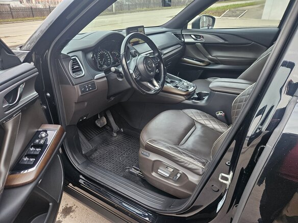 2021 Mazda CX-9 II, чёрный, 4500000 рублей - вид 13