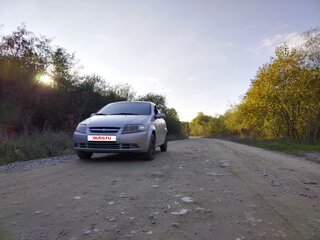 2007 Chevrolet Aveo I, серебристый, 320000 рублей, вид 2