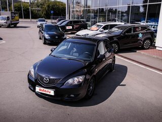 2006 Mazda 3 I (BK) Рестайлинг, чёрный, 599000 рублей, вид 2