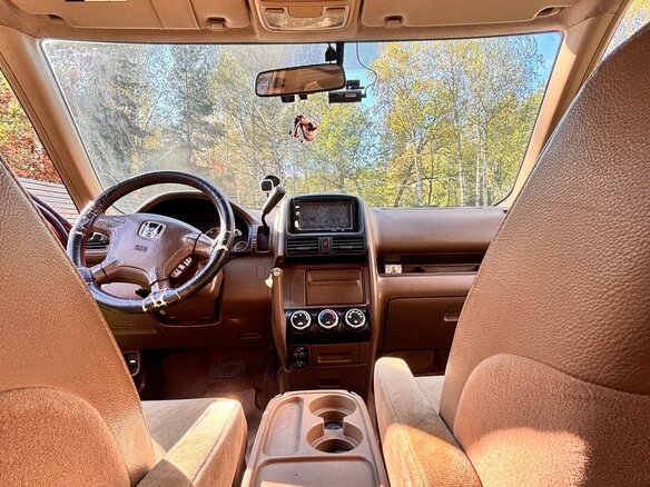 2002 Honda CR-V II, пурпурный, 500000 рублей - вид 7