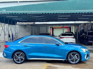 2021 Audi A3 35 TFSI IV (8Y), синий, 1920000 рублей, вид 4