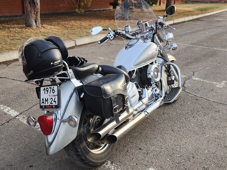 2008 Yamaha XVS1100, белый, 630000 рублей, вид 2