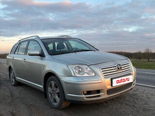 2004 Toyota Avensis II, серебристый, 448800 рублей, вид 4